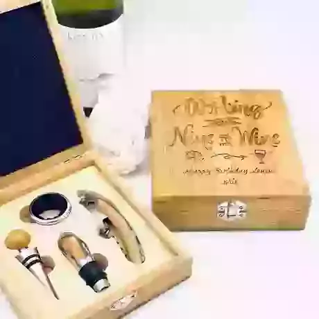 Personalised Wine Sommelier Set (Nine 2 Wine)